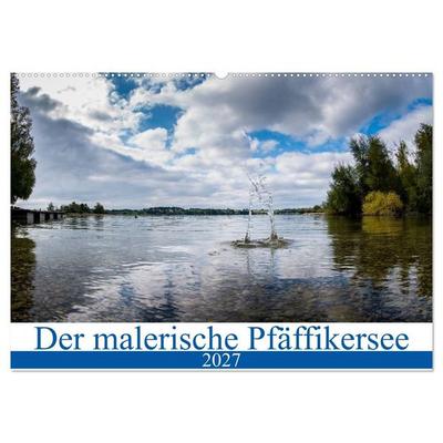 Der malerische Pfäffikersee (Wandkalender 2027 DIN A2 quer), CALVENDO Monatskalender