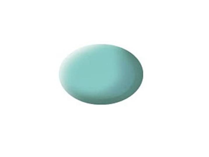 Revell 36155 Acrylic Paint 'Aqua' (18ml) Solid Matt Light Green RAL6027