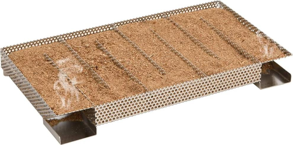 vidaXL Rookgenerator met 8 kamers, 35 cm, roestvrij staal