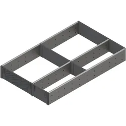 Blum Orga-Line Space Corner - Schubladenteinteilung, Nennlänge 500mm, grau, Besteckkasten, Grau
