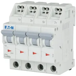 Eaton Leitungsschutzschalter PLI-D16/4