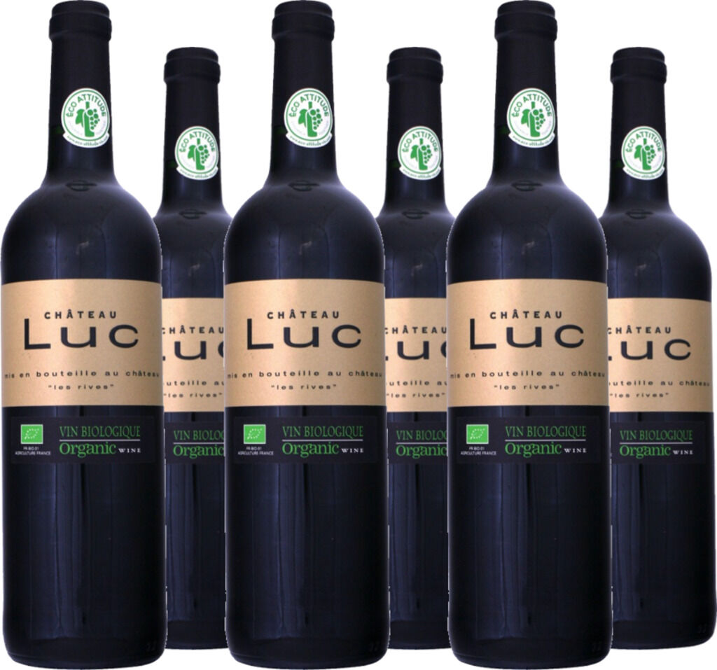 6er Vorteilspaket Chateau de Luc Corbières AOC 2024 Louis Fabre