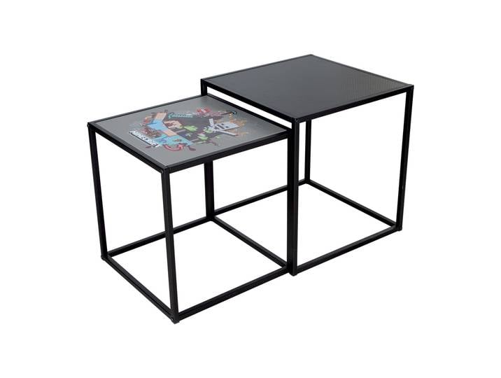 Beistelltisch (2er-Set) MINECRAFT, Metall