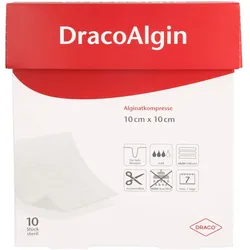 Dracco, Wundversorgung, DracoAlgin Alginat Wundauflage, 10 St KOM