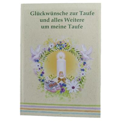 Gästebuch zur Taufe für Erinnerungen an 'Meine Taufe'; Gebundene Ausgabe von Angelina Schulze, Angelina Schulze Verlag, 978-3-96738-155-9