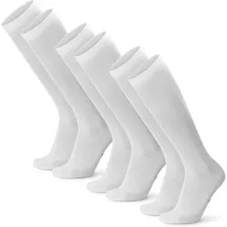DANISH ENDURANCE Sportsocken AllDay Compression, Größe 43-47 in Weiß Weiß