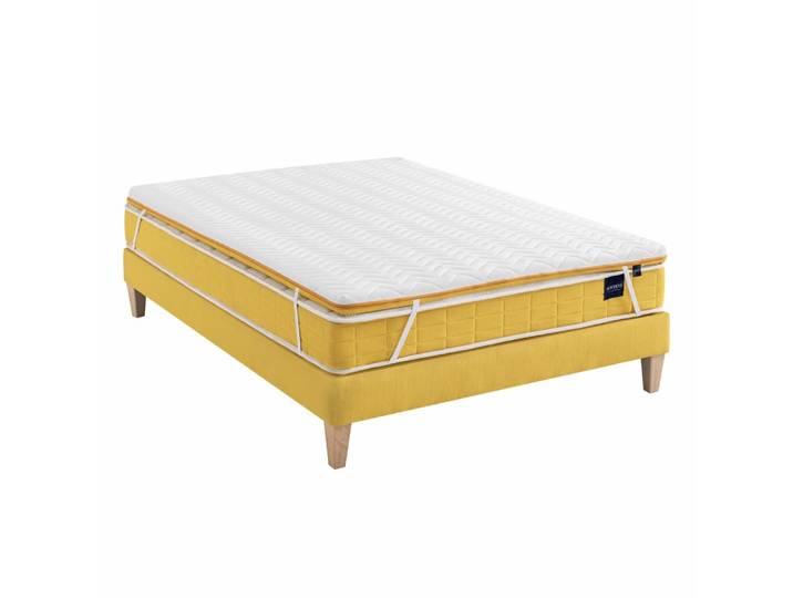 Surmatelas mousse 7 cm 160x200 ferme