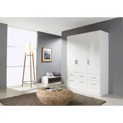Kleiderschrank HARPER RICHMOND (BHT 136x197x54 cm) - weiß - BHT 136x197x54 cm