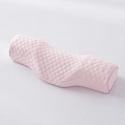 Uplift Essentials High Fidelity Cervical Sleeping Roll Pillow pink