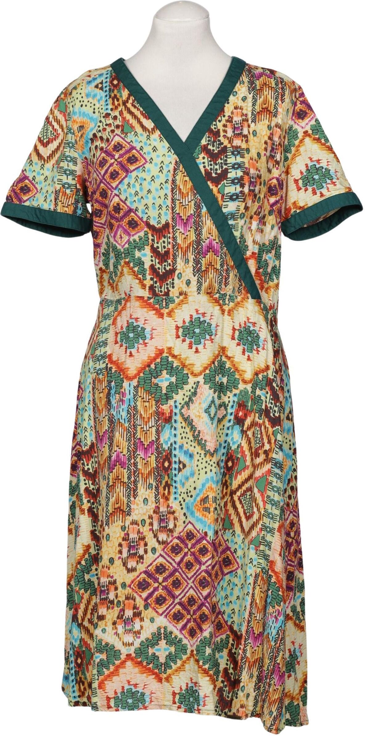 Chapati Berlin Damen Kleid, Mehrfarbig, Gr. M, Viskose - Second Hand