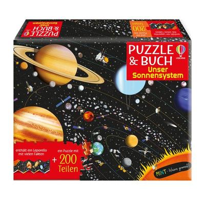 MINT - Wissen gewinnt! Puzzle & Buch: Unser Sonnensystem