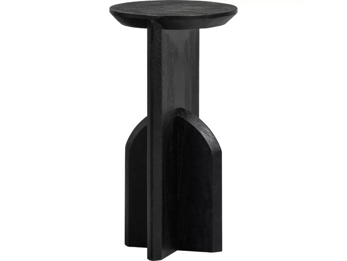 mutoni - Beistelltisch Kioni Akazie, One Size, Schwarz