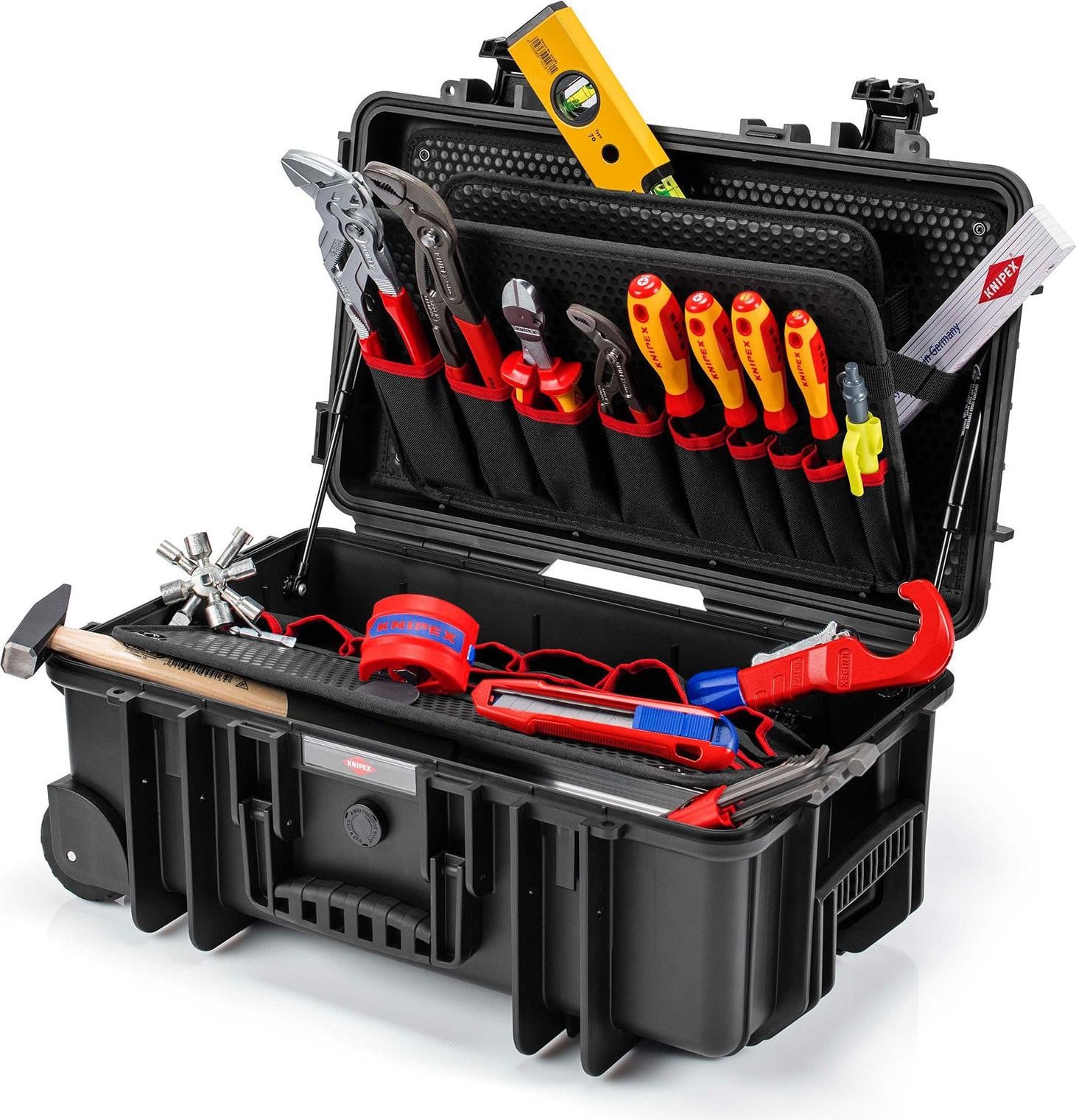 Knipex Robust26 Move gereedschapskoffer voor sanitair
