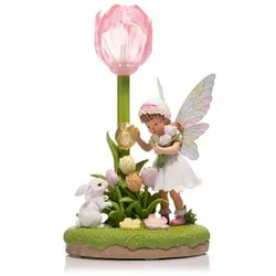 LUMIDA Casa LED Design-Tulpe Feen-Zauber Kristalloptik Höhe 30cm