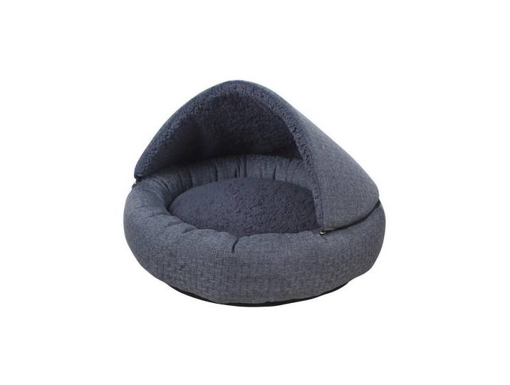 Hundekissen Babsi 22105.106, Grau, Uni, Füllung: Schaumstoff, Vlies, rechteckig, 60 cm, Bezug abnehmbar und waschbar, Freizeit & Co, Tierbedarf, Hundekissen