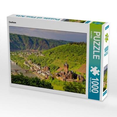 CALVENDO Puzzle Cochem | 1000 Teile Lege-Größe 64x48cm Foto-Puzzle für glückliche Stunden