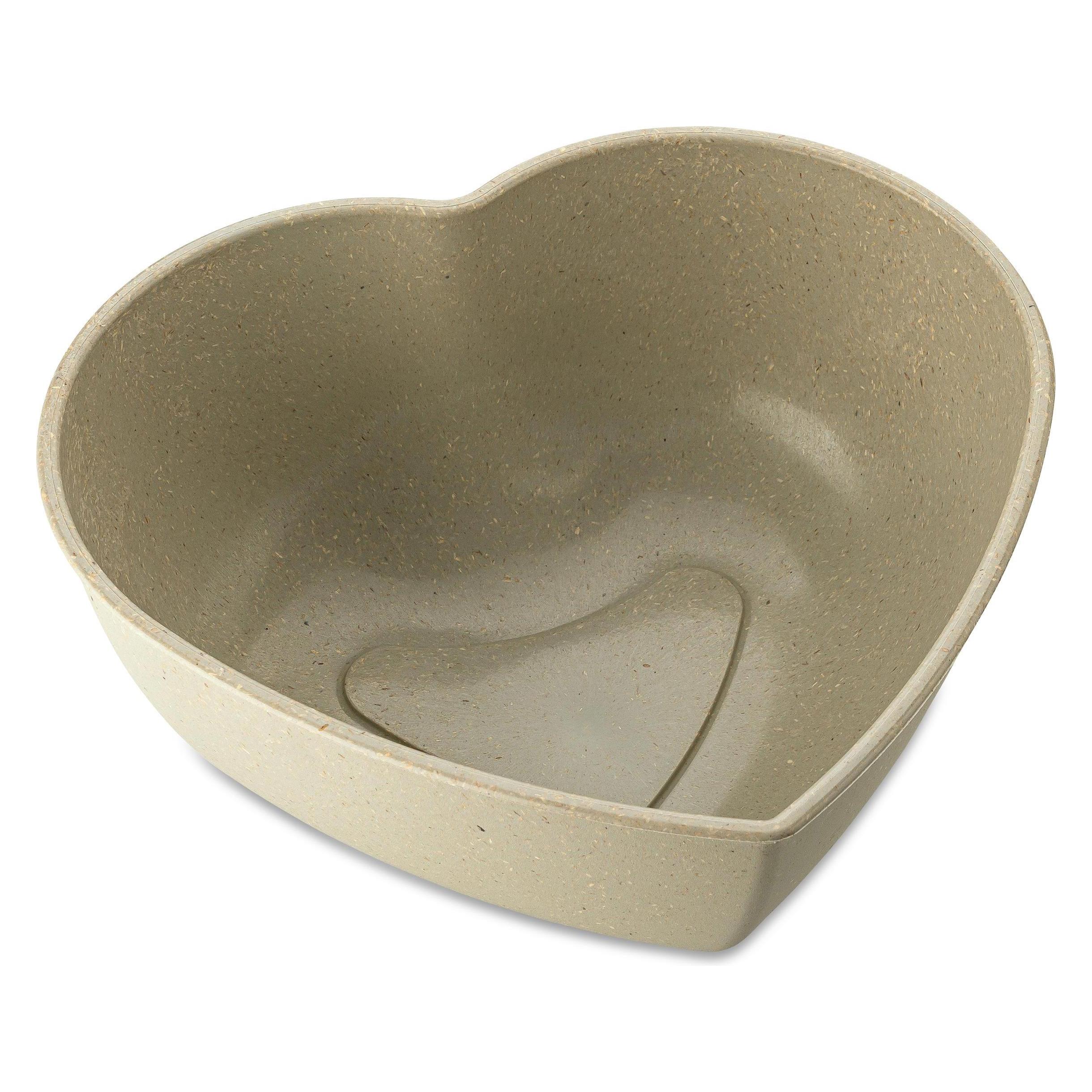 Koziol Schüssel Herz 20 cm, Sand (1.40 l) (7643700)