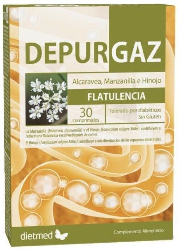 Dietmed Depurgaz 30 Tablets