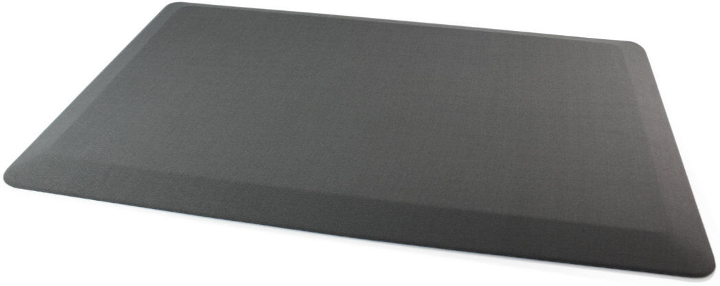 Anti-Fatigue Standing Comfort Mat - Floortex Grey Rectangle 50" x 80"