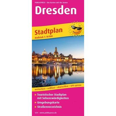 Publicpress Stadtplan Dresden 1:16.000, Sonstige von , KOMPASS Freytag & Berndt, 978-3-96132-211-4