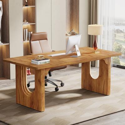 YUZHOU "Modern Office Executive Desk, 70.9"" Large Computer Desk Conference Table for Meeting"