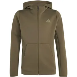 adidas Z.N.E. Kapuzenjacke Kinder KC9683 - olive strata/legacy green 152