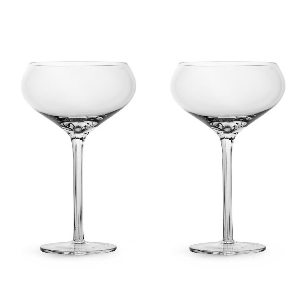 Sagaform Saga cocktailglas 2-pack Transparant