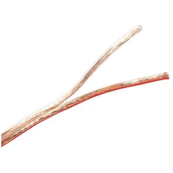 LogiLink CA Lautsprecherkabel (100 m, 1.50 mm2), Lautsprecherkabel, Transparent