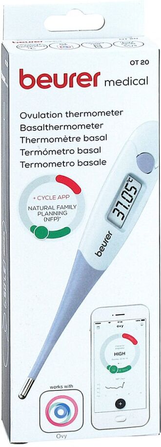 Beurer Ot20 Basalthermometer+zyklus-app Ovy