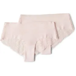 Tchibo - 2 Brazil Slips »Magic Cut« - Damen - Gr. M - rosa