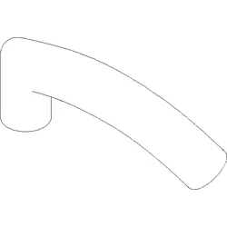 Dornbracht Hebel Yota chrom 092087046-00 x 16,5 mm Chrom