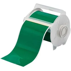 Brady, Etikettenrolle, B-7569, Standard Vinyl, Grün, 101mm x 30m, f. GlobalMark (107.95 mm)