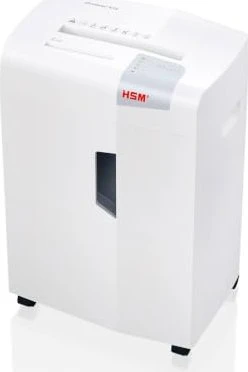 HSM shredstar X15 Aktenvernichter mit Partikelschnitt P-4, 4 x 37 mm, bis 15 Blatt, weiß