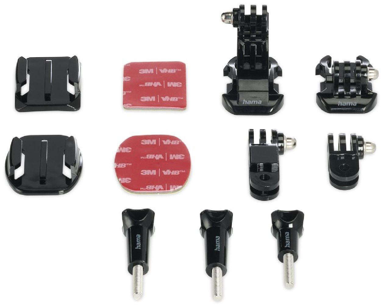 Hama 00004570 Universele passieve houder voor actiecamera's, Zwart
