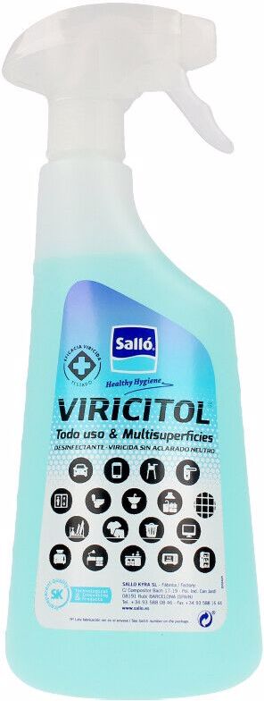 Sallo Viricitol disinfettante-viricida multisuperficie 750 ml