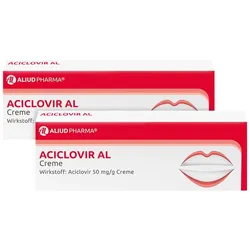 ACICLOVIR AL Creme Doppelpack 2X2 g