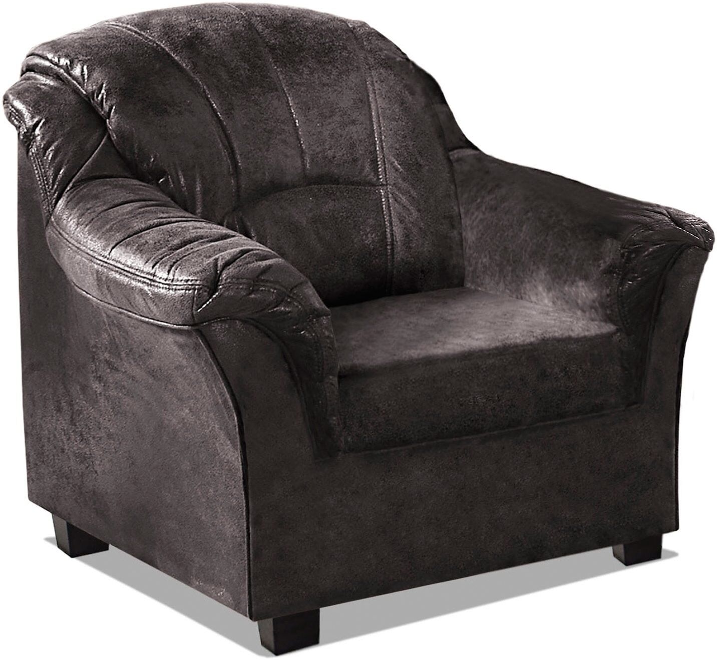Sessel HOME AFFAIRE "Budapest zeitlos und elegant, bequeme Armlehnen", schwarz, B:98cm H:84cm T:80cm, angenehm weiche Wildlederoptik Melrose aus 100% Polyester;schön changierende Chenille aus 44% Polyacryl, 37% Polyester und 19% Baumwolle;strapazierfähige