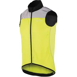 Raceviz, Herren, Velojacke, Poggio (XL), Mehrfarbig, Gelb, Schwarz, Grau, XL