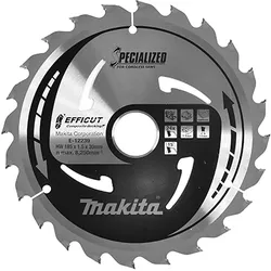 Makita, Sägeblatt, Sägeblatt 185x1,5x30, 24Z EFFICUT