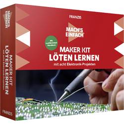 FRANZIS 67122 Machs einfach - Löten lernen Löten Maker Kit ab 14 Jahre