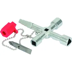 KS Tools Universal-Schaltschrankschlüssel, 61mm - 130.1020