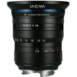 Laowa 12-24mm 1:5.6 Leica M (Manual Focus) (Neuheit) (Leica M, Vollformat), Objektiv, Schwarz