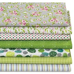 Patchwork-Überraschungspaket "Grüntöne", je nach Anfall