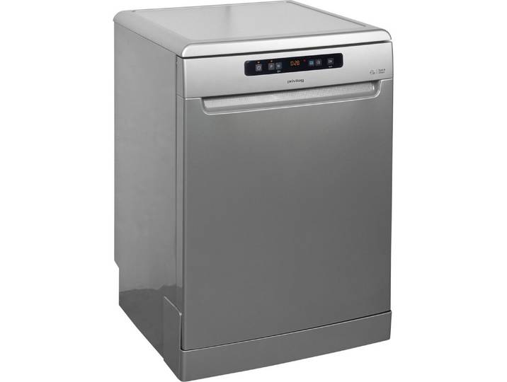 Privileg Standgeschirrspüler P0F ECO D541 S, 14 Maßgedecke, Fast&Clean 28 Min. – das effektive Reinigungsprogramm unter 28 Minuten