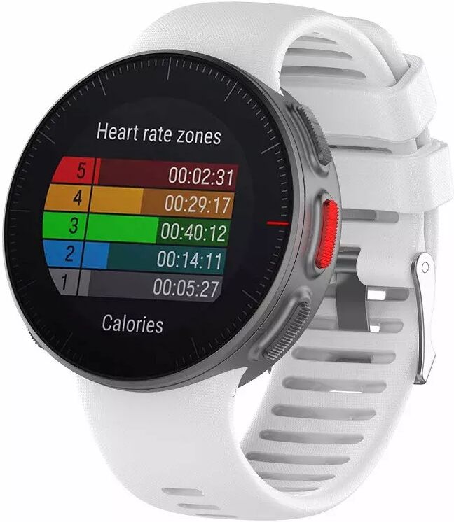 INF Polar Vantage V Armband Silikon Weiß