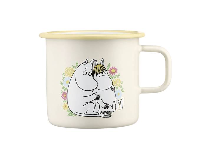 Muurla Mug en émail Moomin 55 cl Flowers