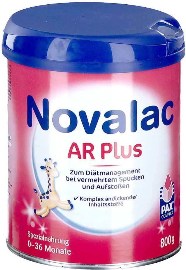 Novalac AR Plus Nahrung bei vermehrtem Spucken & Aufstoßen