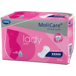 Molicare Premium Lady Pad 5 Tropfen 14 ST