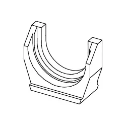 Tece flex PMA 40 63 Pressgabel 50 mm Fitting, 720215 720215