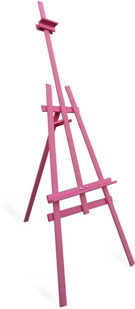 Ebern Designs Gargi Folding Easel Pink 180'Hx51'Wx45'D